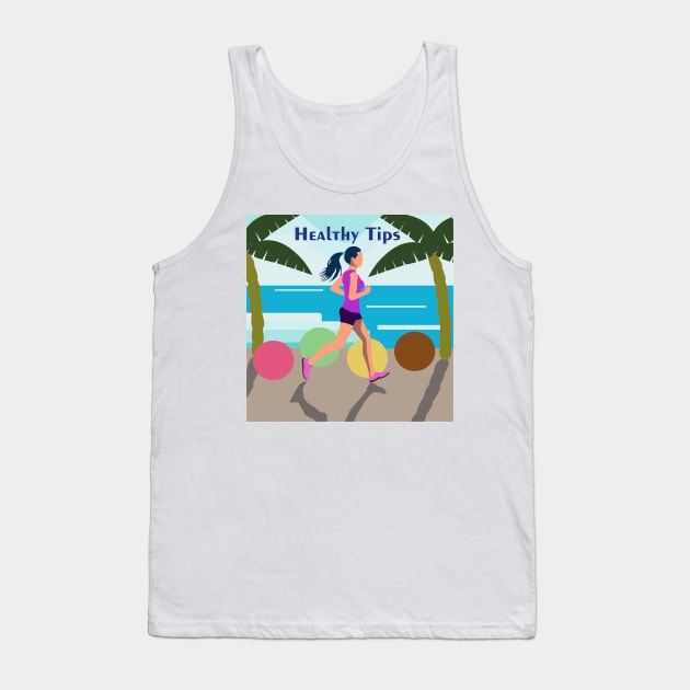 Healthy Life with Sport Tank Top by RiyanRizqi